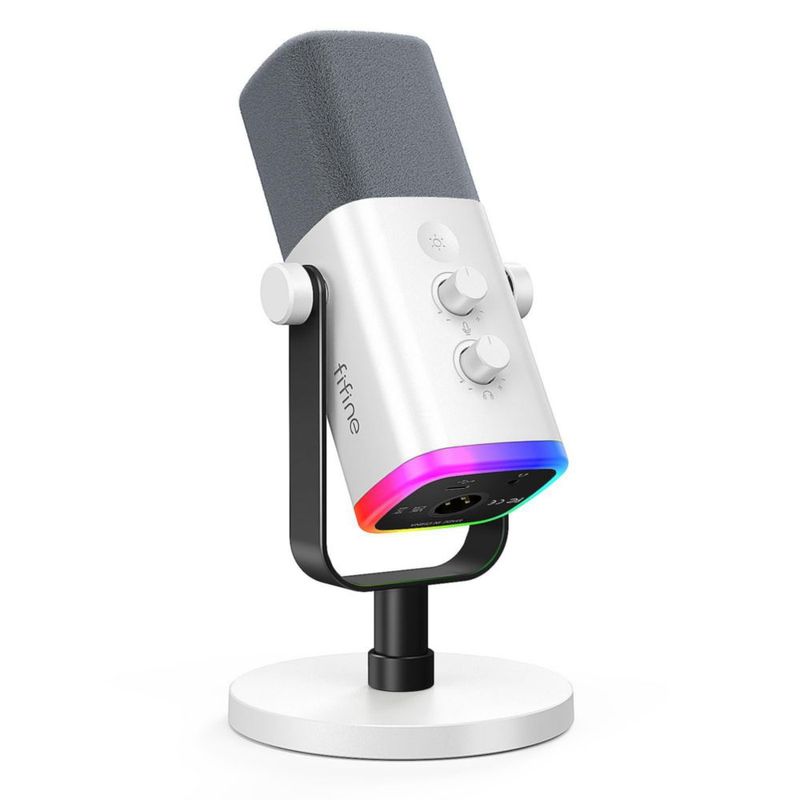 Micrófono para juegos FIFINE AM8 XLR/USB para transmisión de podcasts