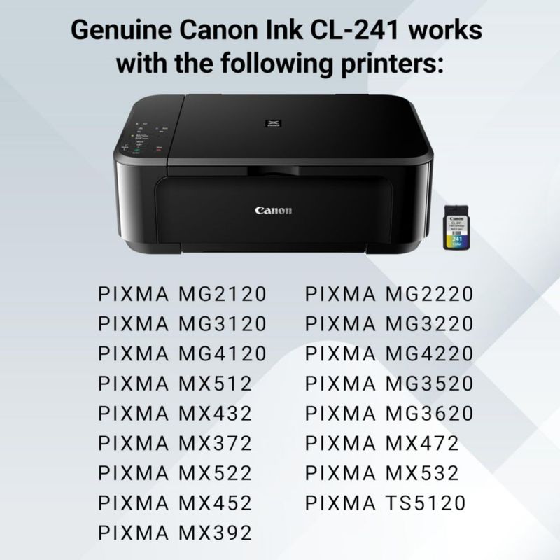 Cartucho de tinta Canon CL-241 Genuine Color para la serie MG/MX/TS