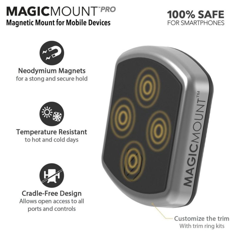 Soporte para teléfono de coche Scosche MagicMount Pro MPVB para iPhone/Android