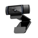 Cámara web Logitech HD Pro C920 1080p para escritorio o portátil