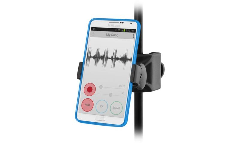 Soporte para teléfono II Multimedia iKlip Xpand Mini Micrófono