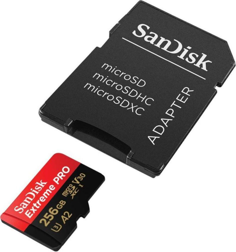 Tarjeta de memoria SanDisk Extreme Pro Micro SDXC UHS-I U3 A2 V30 256GB