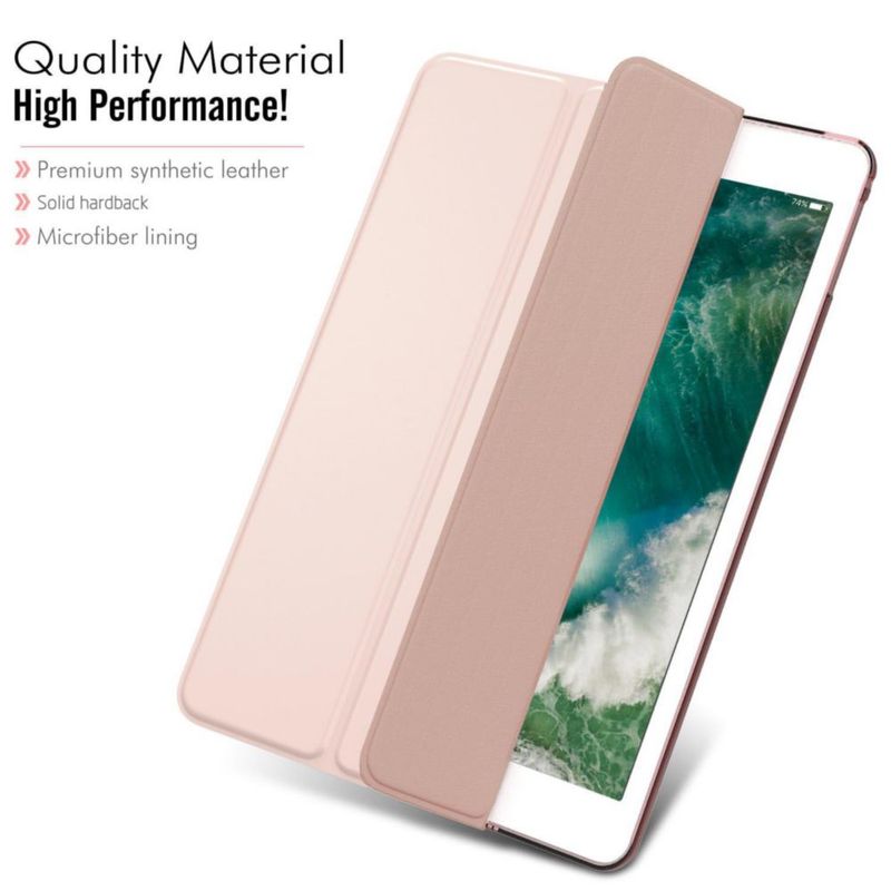 Funda MoKo para iPad de 97 pulgadas (2018/2017 6ª y 5ª generación) rosa
