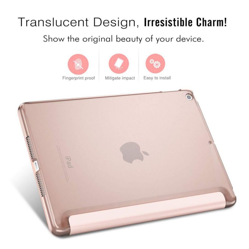 Funda MoKo para iPad de 97 pulgadas (2018/2017 6ª y 5ª generación) rosa