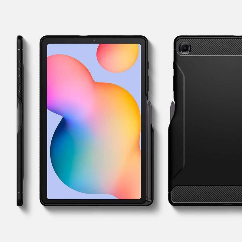 Funda Spigen Rugged Armor para Galaxy Tab S6 Lite con soporte para bolígrafo S