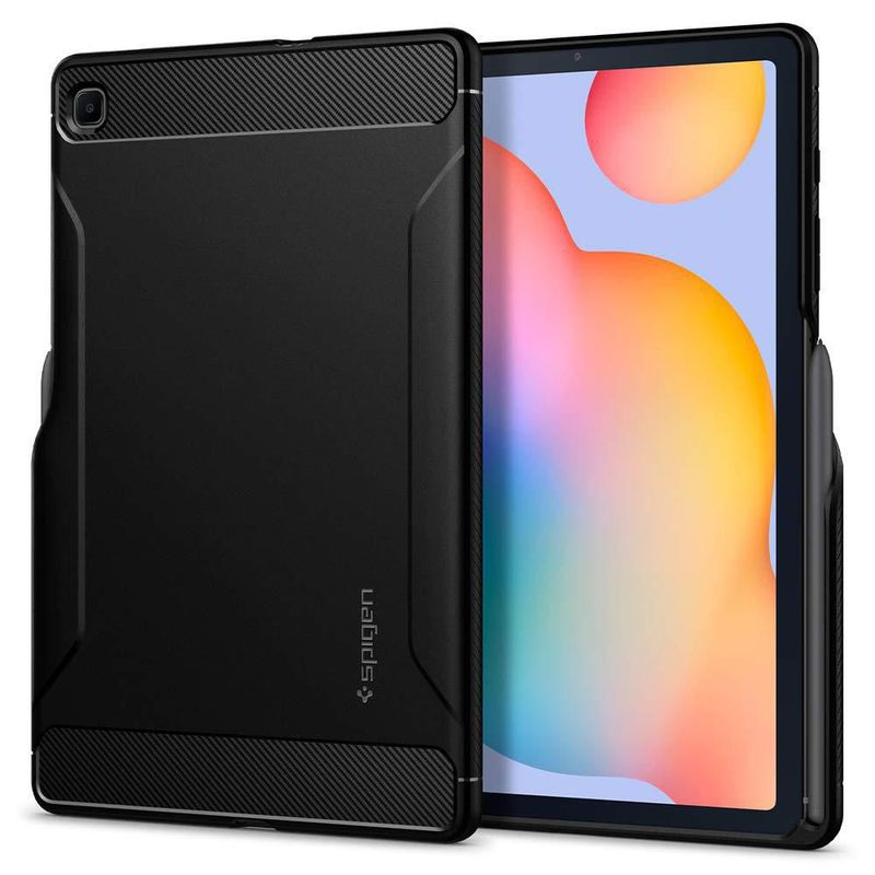 Funda Spigen Rugged Armor para Galaxy Tab S6 Lite con soporte para bolígrafo S
