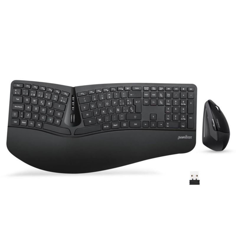 Set de teclado y ratón Perixx PERIDUO-605 ES Wireless
