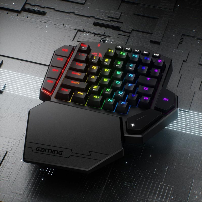 Teclado mecánico inalámbrico para una mano Redragon K585 PRO