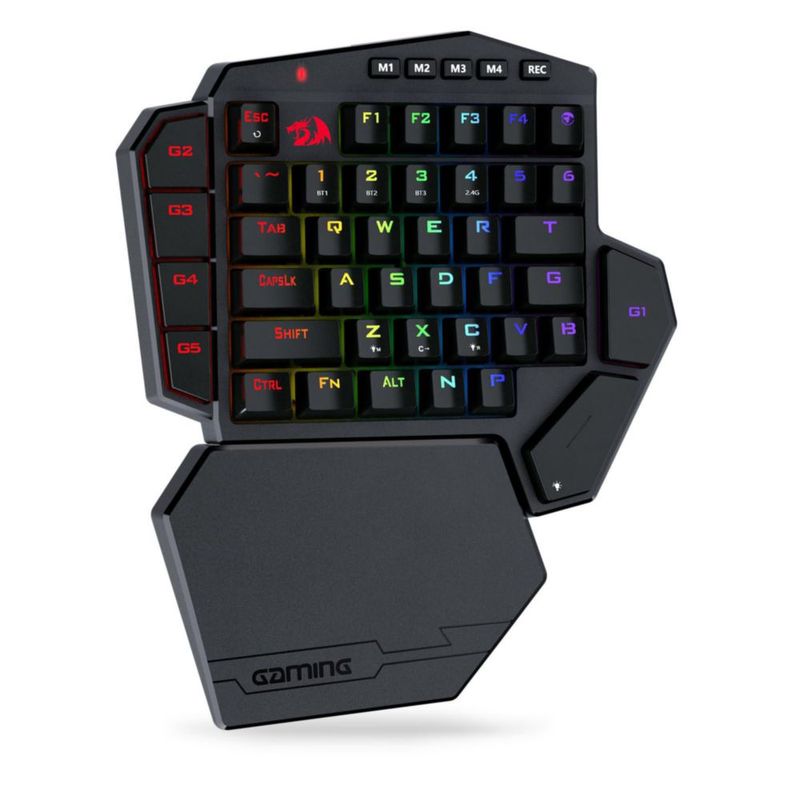 Teclado mecánico inalámbrico para una mano Redragon K585 PRO