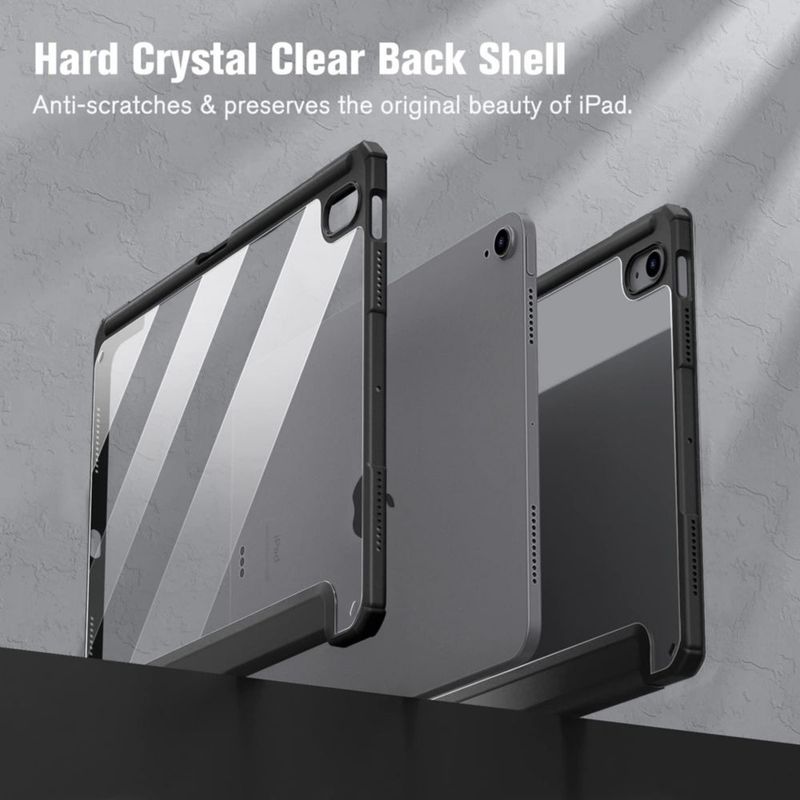 Funda FINTIE Hybrid Slim para iPad Air de 11 pulgadas con soporte para lápices