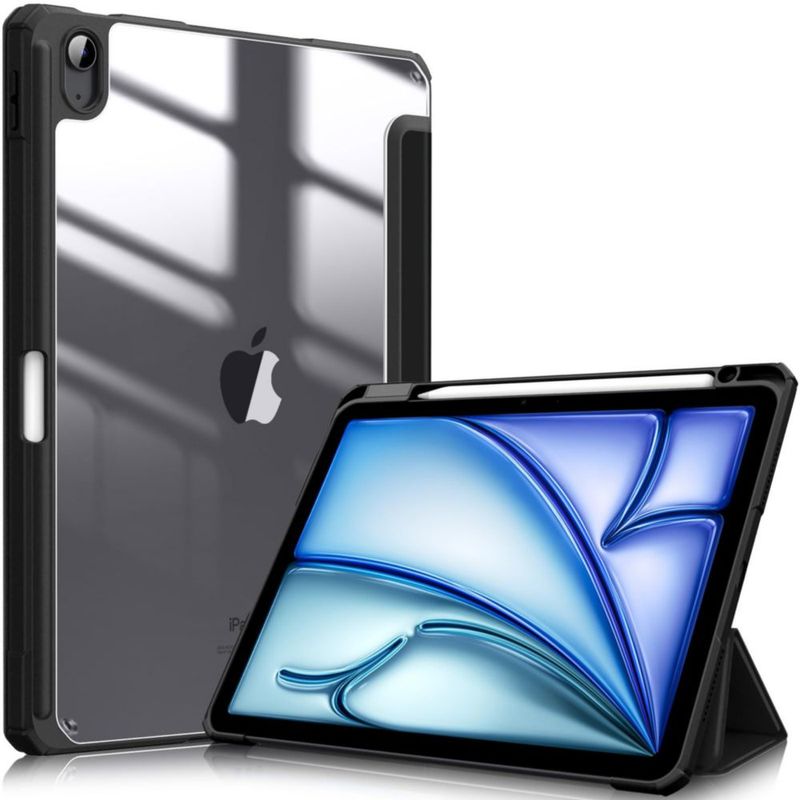 Funda FINTIE Hybrid Slim para iPad Air de 11 pulgadas con soporte para lápices