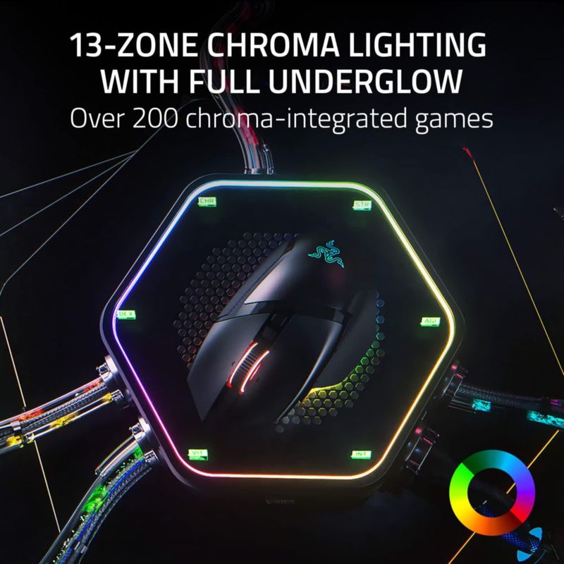 Ratón inalámbrico para juegos Razer Basilisk V3 Pro 30K DPI negro