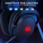 Auriculares inalámbricos para juegos Redragon H510 PRO Zeus-X RGB