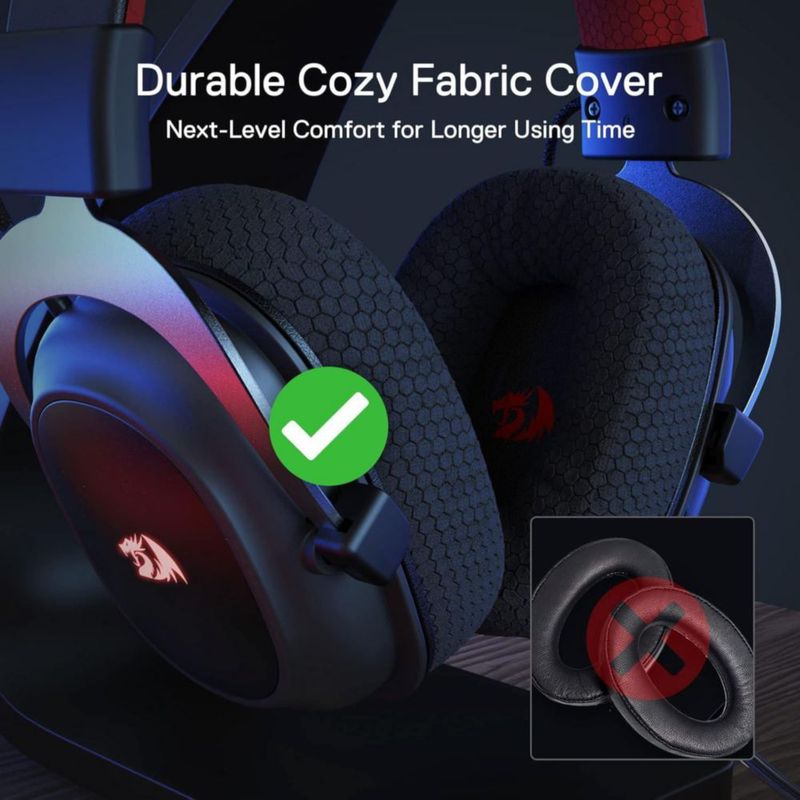 Auriculares inalámbricos para juegos Redragon H510 PRO Zeus-X RGB