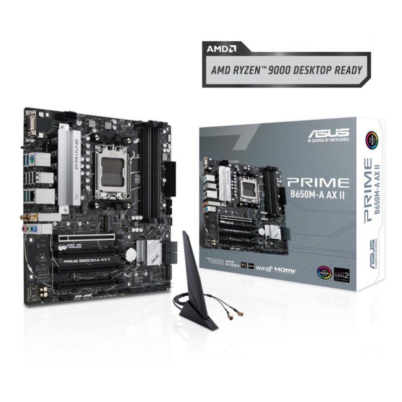 Placa madre ASUS Prime B650M-A AX II AMD B650 AM5 Ryzen