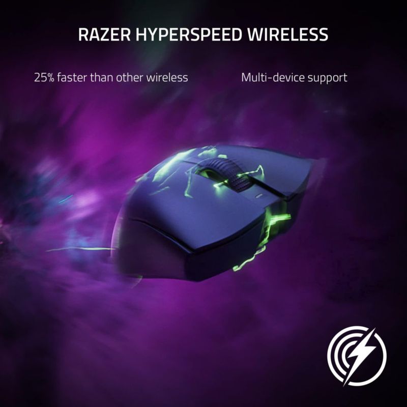 Ratón para juegos Razer DeathAdder V3 Pro 63g ultraligero