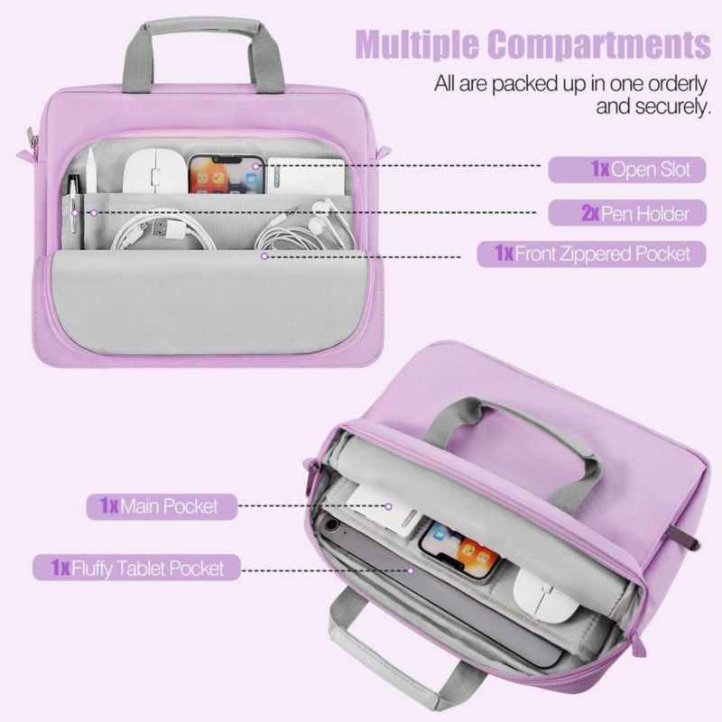 Funda para tablet MoKo de 9 a 11 pulgadas para iPad Air M3 color morado