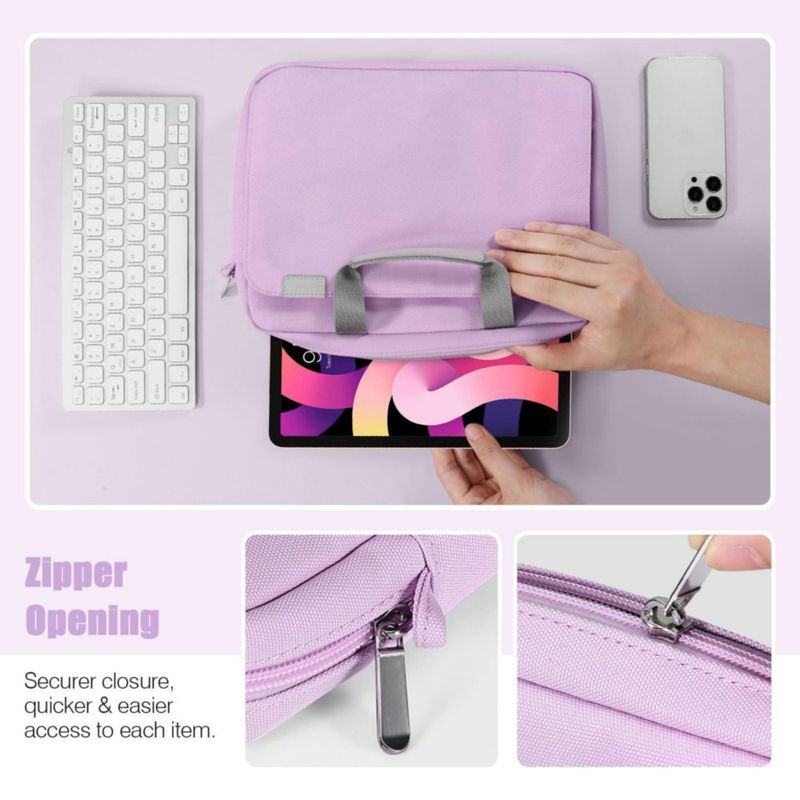 Funda para tablet MoKo de 9 a 11 pulgadas para iPad Air M3 color morado