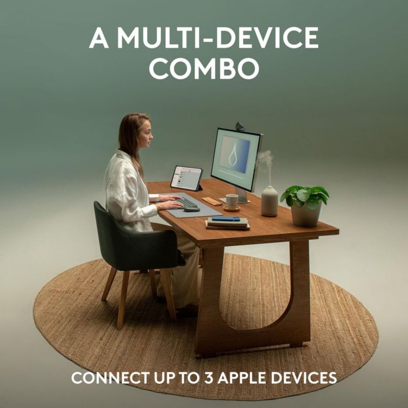 Combo de teclado y ratón Logitech Pebble 2 para Mac