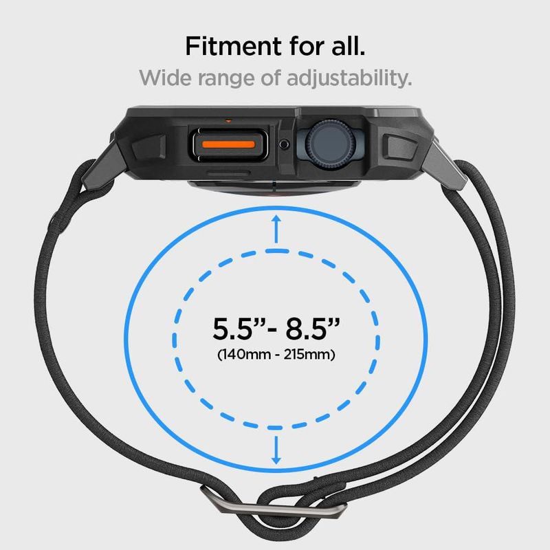 Funda para Apple Watch Series 9/8/7 Spigen Lite Fit Pro de 45 mm