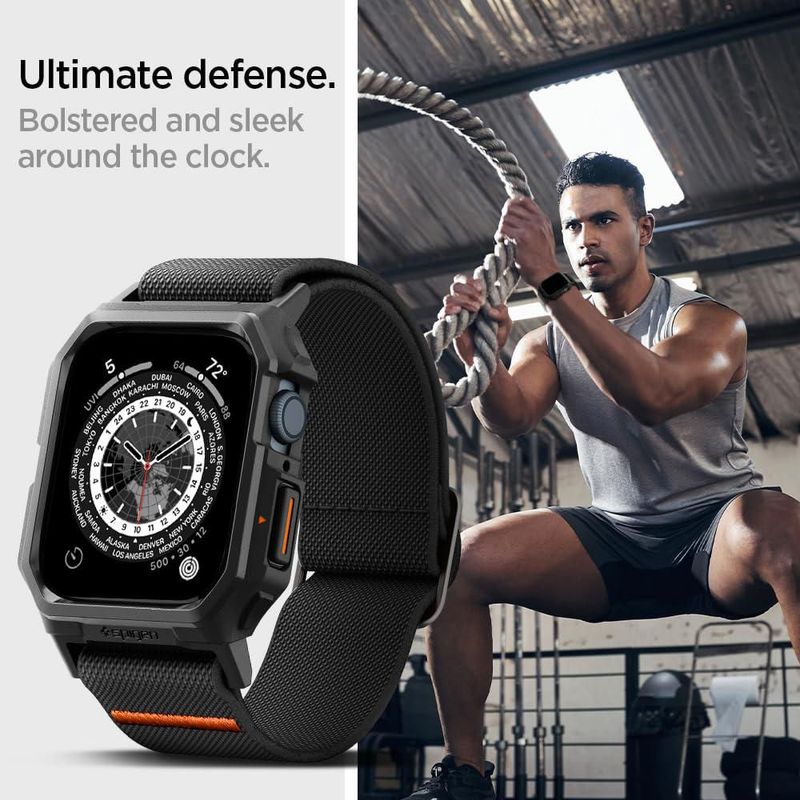 Funda para Apple Watch Series 9/8/7 Spigen Lite Fit Pro de 45 mm