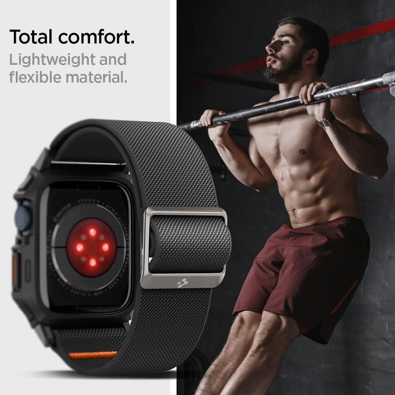Funda para Apple Watch Series 9/8/7 Spigen Lite Fit Pro de 45 mm
