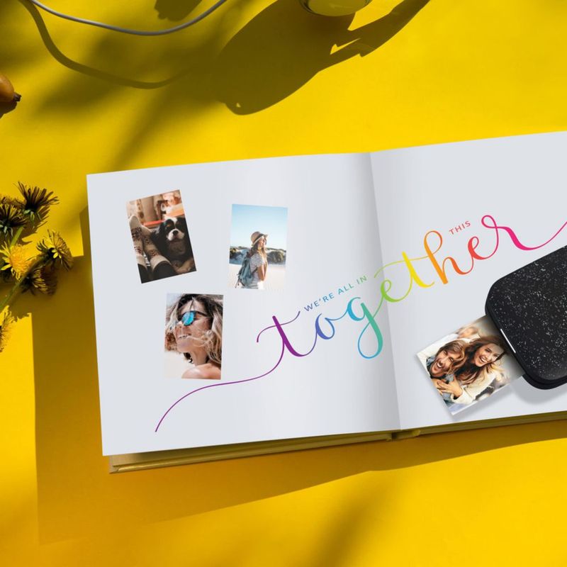 Papel fotográfico HP Sprocket 2x3 Premium Zink Back (50 hojas)