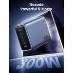 Bloque de carga UGREEN Nexode 300 W USB C 5 puertos MacBook Pro/Air