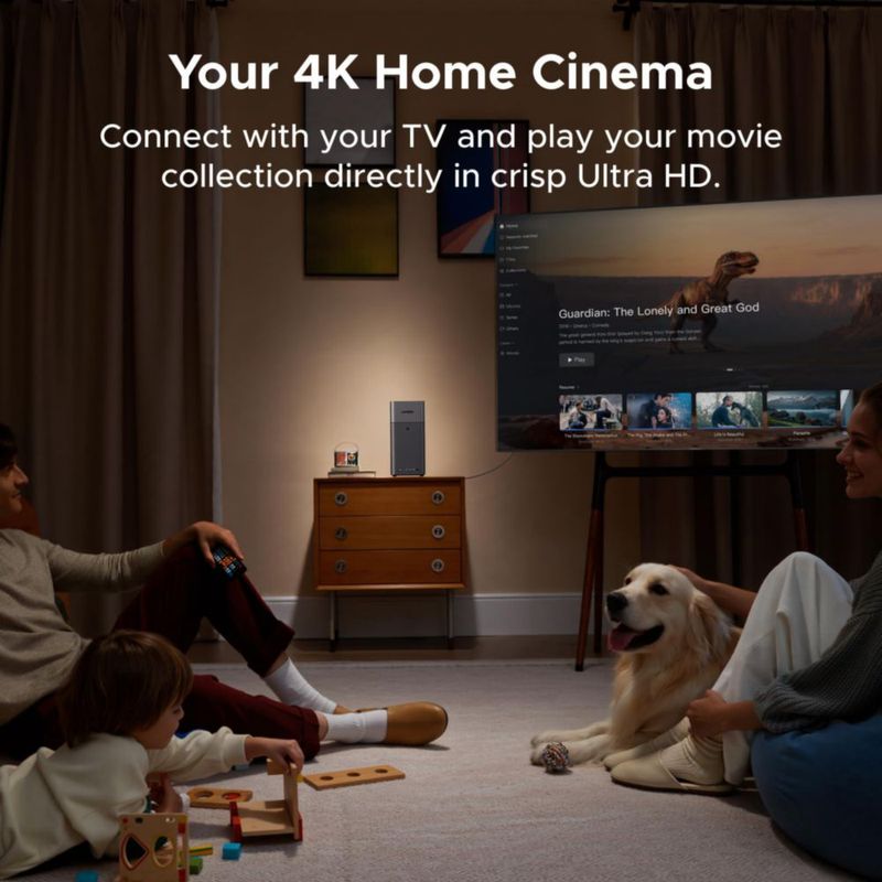 NAS UGREEN DH2300 de 2 Bahías 60TB 4GB RAM 1GbE HDMI 4K