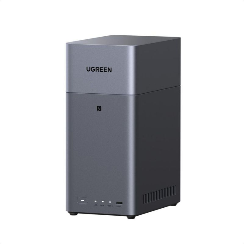 NAS UGREEN DH2300 de 2 Bahías 60TB 4GB RAM 1GbE HDMI 4K