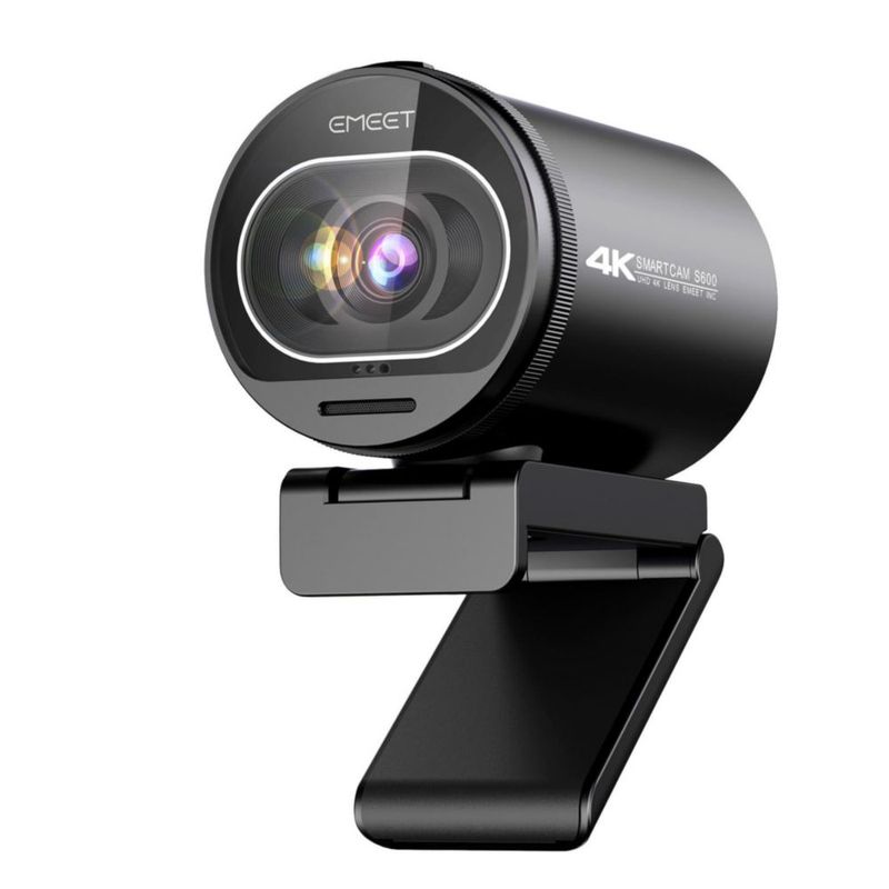 Cámara web EMEET S600 4K para streaming con sensor Sony de 1/2.5"