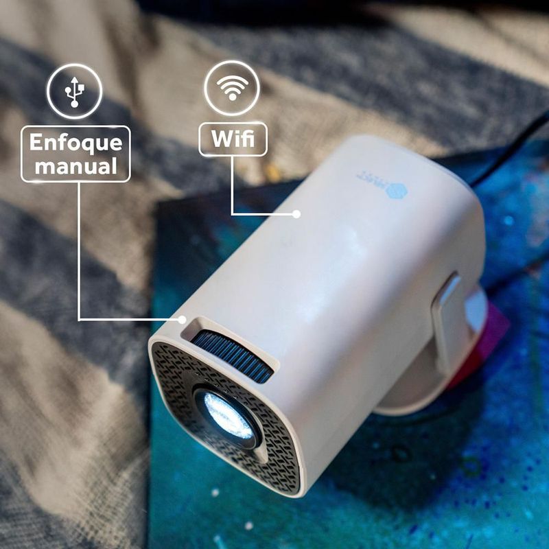 Proyector Portátil Select Power PROJ-SP Android Wifi Bluetooth Resolución HD
