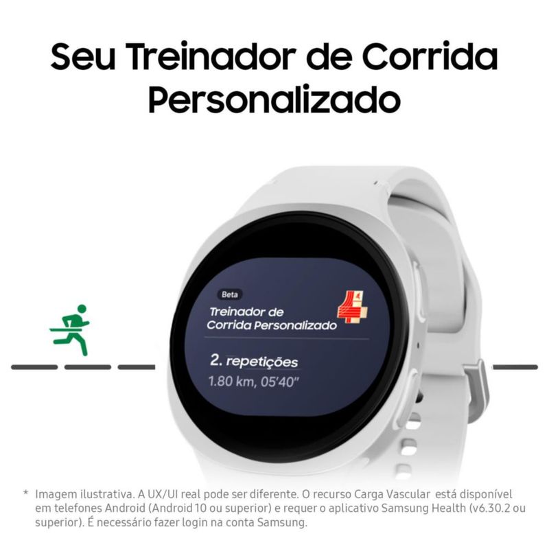 Reloj inteligente Samsung Galaxy Watch 8 40 mm AI 1.34 pulgadas AMOLED