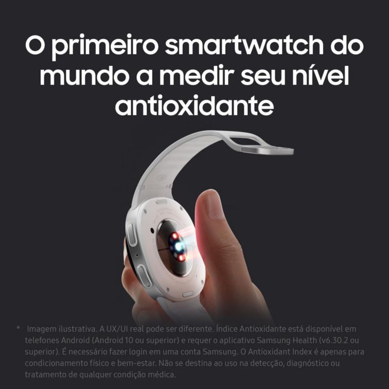 Reloj inteligente Samsung Galaxy Watch 8 40 mm AI 1.34 pulgadas AMOLED