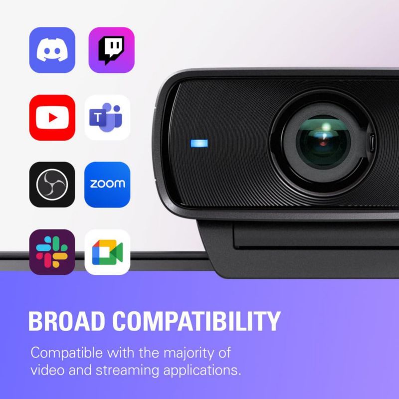 Cámara web Elgato Facecam MK.2 Full HD 1080p para streaming en PC/Mac