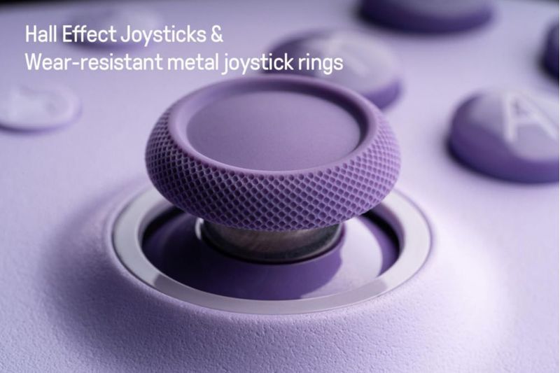Controlador con cable 8Bitdo Ultimate 2C Hall Effect Purple