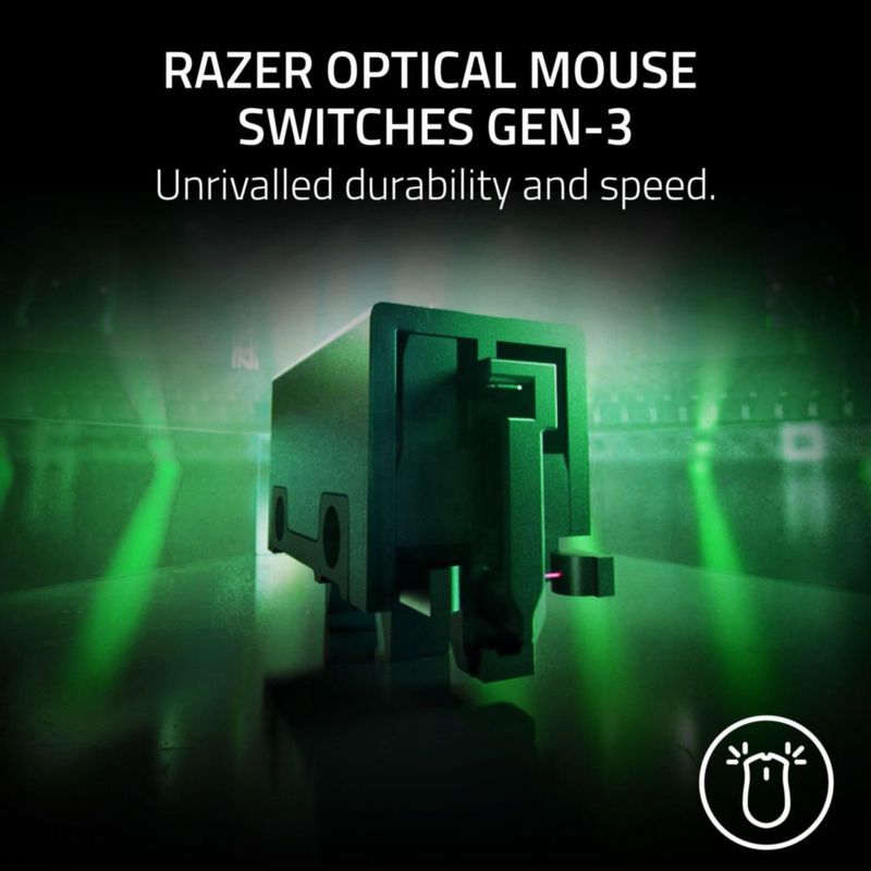 Ratón inalámbrico para juegos Razer Viper V3 Pro 35000 DPI negro