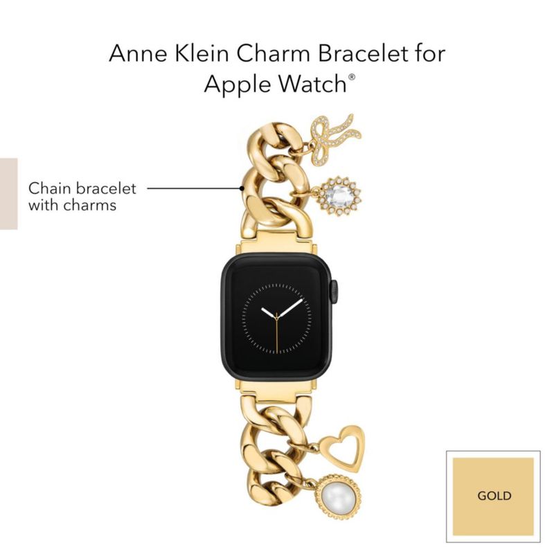 Correa de repuesto para Apple Watch pulsera de cadena Anne Klein Fashion