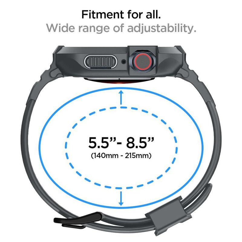 Funda para Apple Watch con correa Spigen Rugged Armor Pro de 45 mm/44 mm