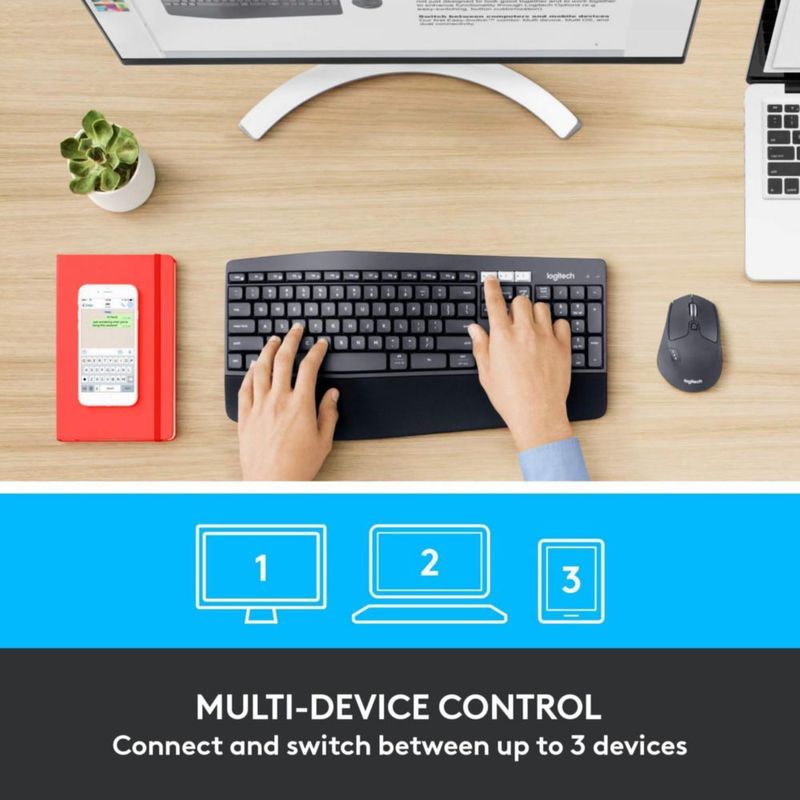 Combinación de teclado y ratón Logitech MK850 Performance