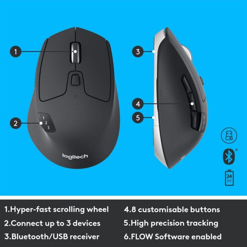 Combinación de teclado y ratón Logitech MK850 Performance