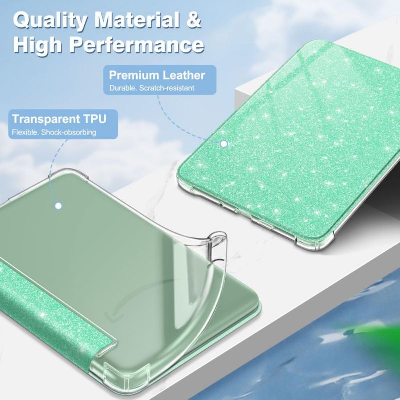 Funda FINTIE Slim de TPU para Kindle 6 11.ª generación color verde brillante