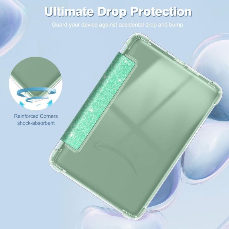 Funda FINTIE Slim de TPU para Kindle 6 11.ª generación color verde brillante