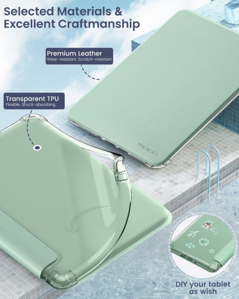 Funda MoKo para Kindle 6 (11.ª generación 2024/2022) TPU ultra transparente