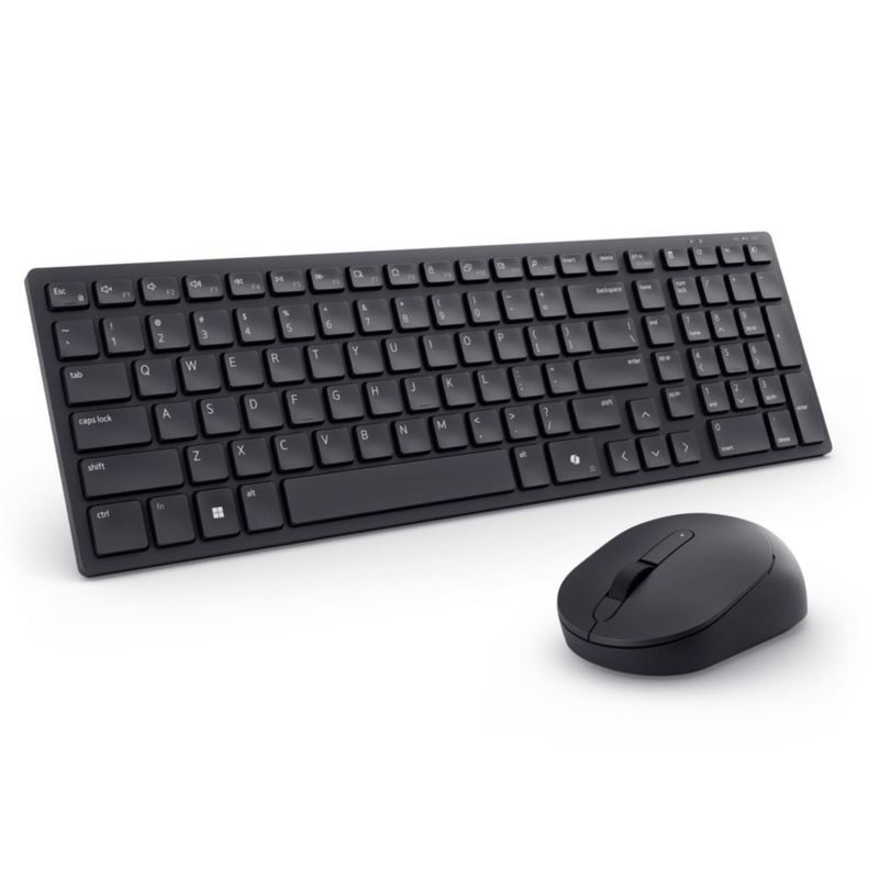 Teclado y ratón Dell KM555 Silent 18 teclas de acceso directo color negro