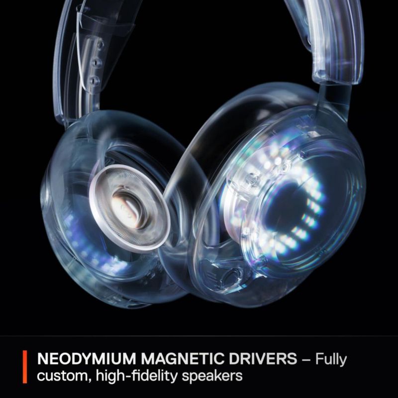 Auriculares para juegos SteelSeries Arctis Nova 5X inalámbricos blancos