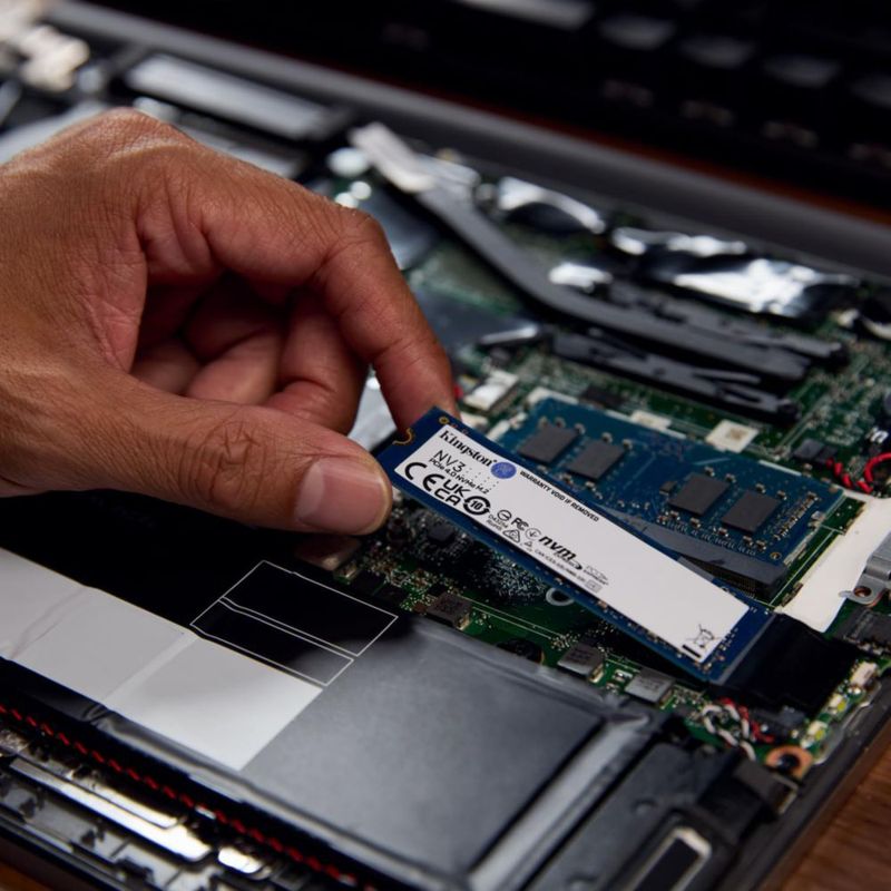 SSD Kingston NV3 de 1 TB M.2 2280 NVMe PCIe 4.0 Gen 4x4 6000 MB/s