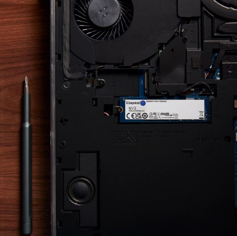 SSD Kingston NV3 de 1 TB M.2 2280 NVMe PCIe 4.0 Gen 4x4 6000 MB/s