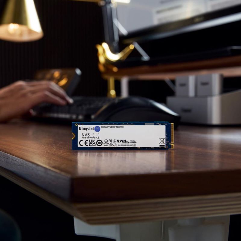 SSD Kingston NV3 de 1 TB M.2 2280 NVMe PCIe 4.0 Gen 4x4 6000 MB/s
