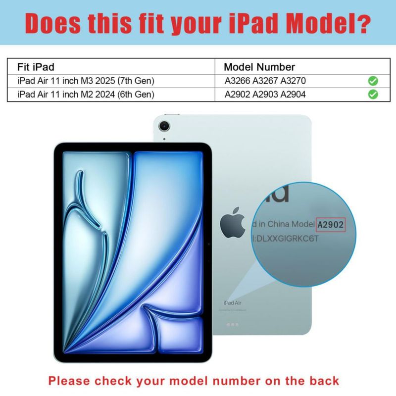 Protector de pantalla de privacidad ProCase para iPad Air 11 7.ª y 6.ª generación